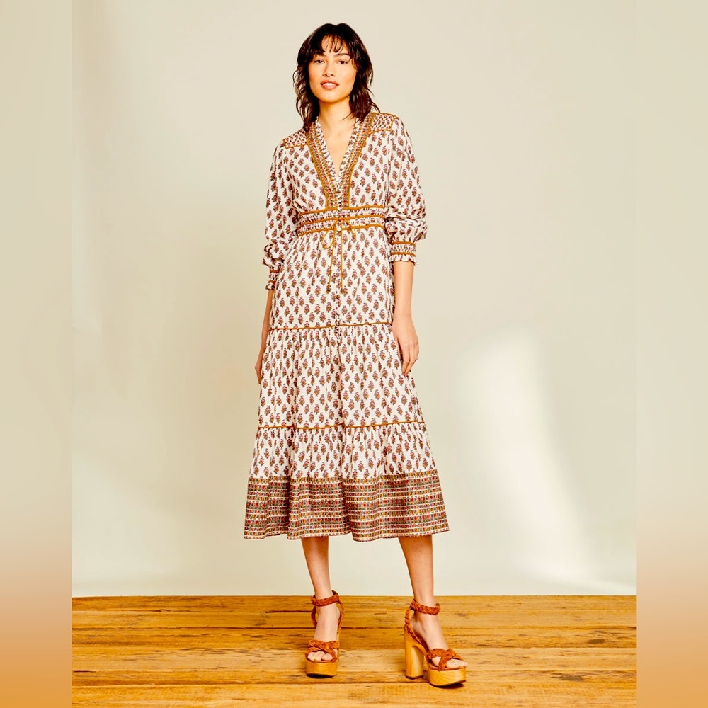 BNWT Veronica Beard Alessandra BoHo floral dress